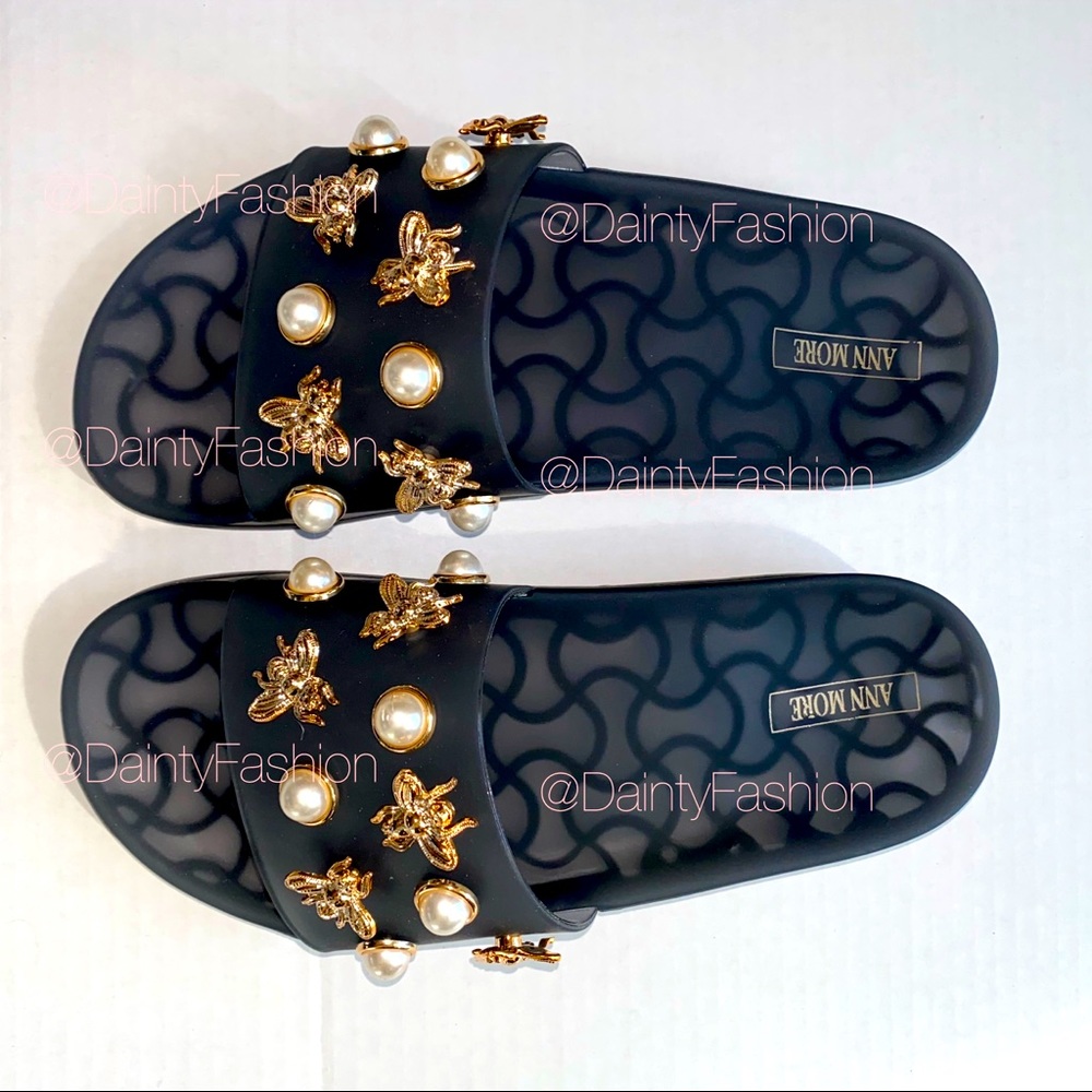 Ann More Pearls and Bees Jelly Slides